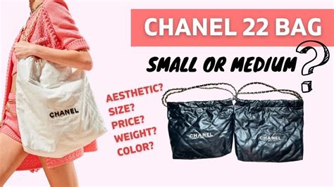 chanel 22 medium size|chanel 22 backpack dimensions.